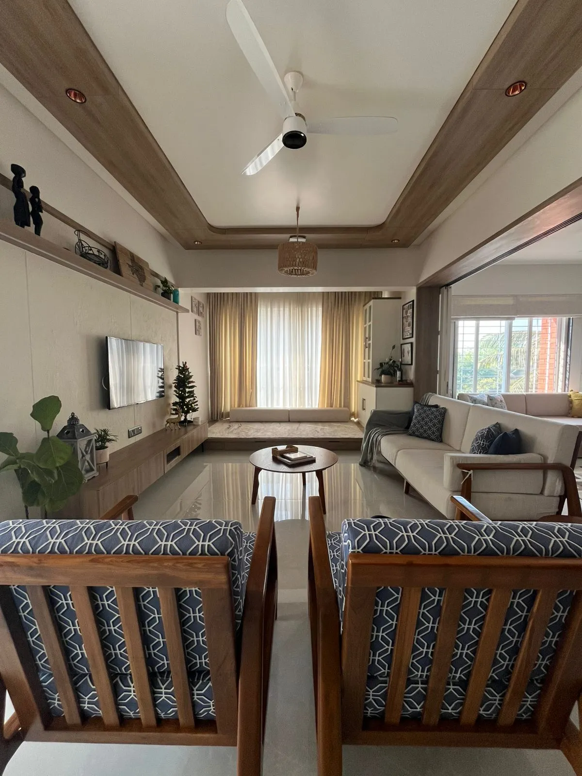 Living room of the Kothrud apartment